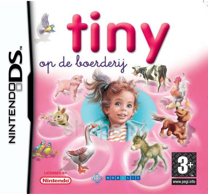 Tiny Op De Boerderij-Standaard (NDS) Gebruikt, Spelcomputers en Games, Games | Nintendo DS, Zo goed als nieuw, Ophalen of Verzenden
