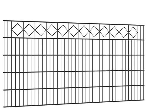 Sierhekwerk Vesta | 2 Meter Breed | Zwart, Tuin en Terras, Schuttingen, Minder dan 3 meter, Nieuw, IJzer, 1 tot 2 meter, Verzenden