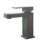 Wastafelkraan BWS | Colorato Square | Vierkant | Gunmetal, Ophalen of Verzenden, Nieuw, Kraan