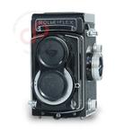 Rolleiflex T model 3 TLR Zeiss Tessar 75mm 3.5 nr. 0367, Ophalen of Verzenden, Gebruikt, Overige Merken
