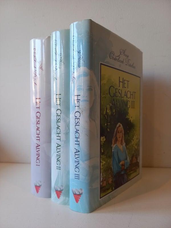 Oosterbroek-Dutschun, Annie-Het geslacht Alving (drie delen,, Boeken, Overige Boeken, Gelezen, Verzenden