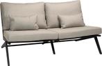 Stern Jackie 2-zits Loungesofa Aluminium/100% Polyacryl -, Ophalen of Verzenden, Nieuw