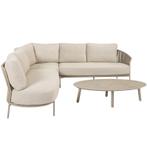 Florence hoek loungeset 4 delig latte rope Taste 4SO, Ophalen of Verzenden, Nieuw