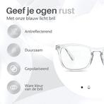 LC Eyewear Blauw Licht Bril - Computerbril - Blauw Licht, Verzenden, Nieuw