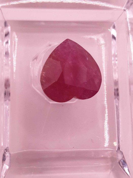 1 pcs Rood Robijn - 11.33 ct - Lotus Gemology, Sieraden, Tassen en Uiterlijk, Edelstenen