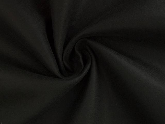 Vilt 1mm dik - Zwart - 90cm breed - Per meter, Hobby en Vrije tijd, Stoffen en Lappen, 120 cm of meer, 200 cm of meer, Zwart, Nieuw