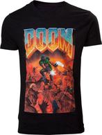 DOOM - Classic Boxart Mens T-shirt, Spelcomputers en Games, Nieuw, Verzenden