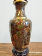 Lamp - Messing - cloisonne tafellamp