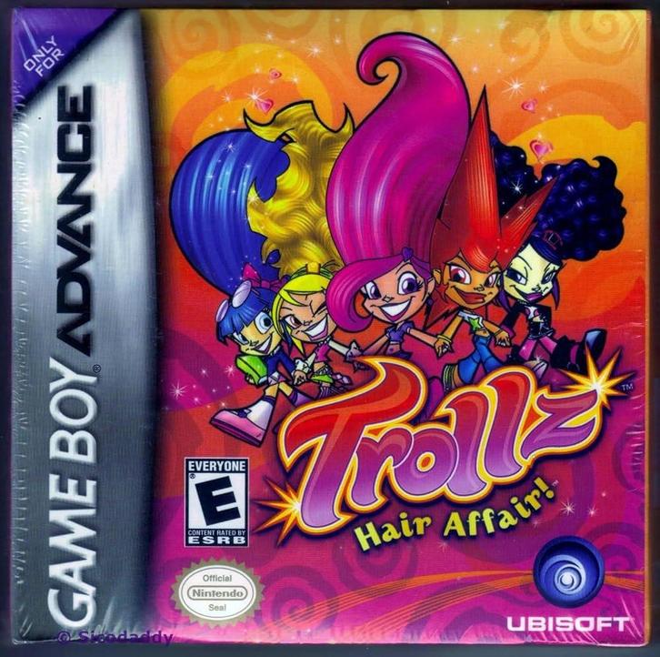Trollz Hair Affair! - Gameboy Advance (Losse Cassette), Spelcomputers en Games, Games | Nintendo Game Boy, Zo goed als nieuw, Ophalen of Verzenden