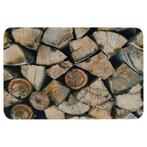 deurmat geklooft hout 75x50cm, Verzenden, Nieuw