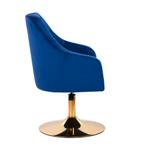 Draaistoel Marineblauw 4Rico QS-BL14G (Diverse stoelen), Huis en Inrichting, Stoelen, Verzenden, Nieuw