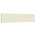 Zonnescherm 120x500cm creme | retourdeal 33% korting, Tuin en Terras, Zonneschermen, 450 cm of meer, Ophalen of Verzenden, Nieuw