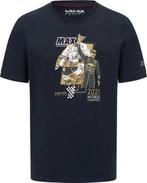Red Bull Racing - Max Verstappen - Tribute Print - T-shirt, Kleding | Heren, T-shirts, Nieuw, Maat 52/54 (L), Blauw, Verzenden