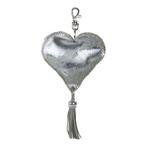 sleutelhanger hart zilver 10cm*, Verzenden, Nieuw