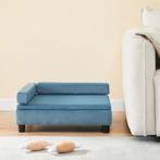 Huisdierenbed Salkonssad 60x45x24 cm blauw [en.casa], Verzenden, Nieuw