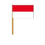 Luxe hand zwaaivlag Indonesie 30 x 45 cm - Indonesie versi.., Hobby en Vrije tijd, Ophalen of Verzenden, Nieuw