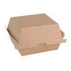 Fiesta Compostable composteerbare hamburgerdoosjes kraft, Verzenden, Nieuw