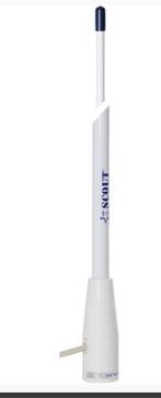 antenne AM-FM wit 1,5 mtr KS-115, Ophalen of Verzenden, Nieuw, Zeilboot of Motorboot