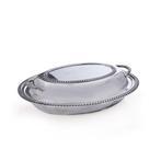 Old Sheffield Plate Style Silver-Plated Covered Serving Dish, Antiek en Kunst