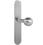 Intersteel knopschild XL rechts verdekt rond blind rvs, Ophalen of Verzenden, Nieuw