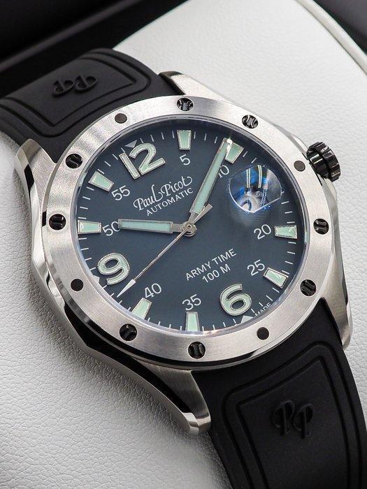Paul Picot - Army Time - Zonder Minimumprijs - BRAND NEW *, Sieraden, Tassen en Uiterlijk, Horloges | Heren