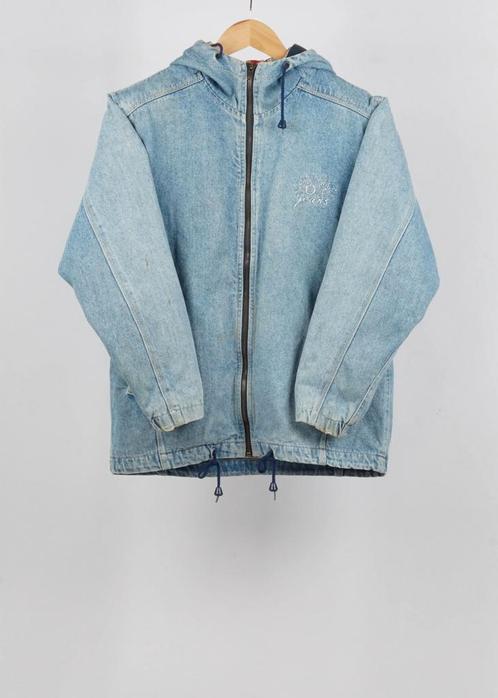 Vintage Earth Jacket in Blue size S, Kleding | Heren, Jassen | Zomer, Ophalen of Verzenden
