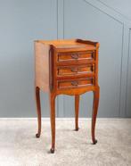 Nachtkastje - French nightstand - Hout, Messing - Ladekastje