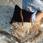 Sumbawa Strandtas – Beige Schoudertas met Franjes, Verzenden, Nieuw