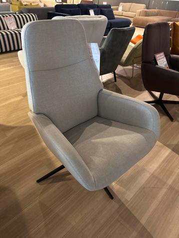 Relaxfauteuil Kebe Calimero grijs draaifauteuil verstelbaar beschikbaar voor biedingen