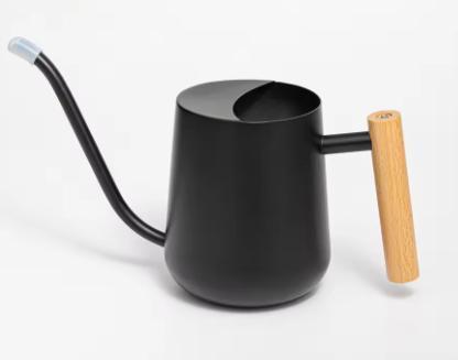 900ml RVS Gieter Houten Handvat Lange Uitloop Tuin Kamerplan, Tuin en Terras, Gieters, Nieuw, Verzenden