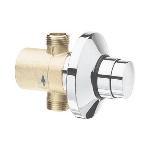 Inbouwklep Sapho Silfra Quick Zelfsluitend Voor Urinoir,, Doe-het-zelf en Verbouw, Sanitair, Overige typen, Nieuw, Chroom, Ophalen of Verzenden