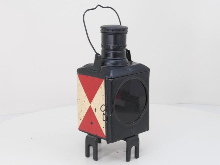 Schlusslichtlaterne DB 1977 (e 1:1, Spoorwegen 1:1), Verzamelen, Spoorwegen en Tramwegen, Overige typen, Gebruikt, Ophalen of Verzenden