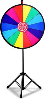 Rad van fortuin - Draairad - Draaiwiel - Gezelschapsspel - 6, Huis en Inrichting, Woonaccessoires | Overige, Verzenden, Zo goed als nieuw