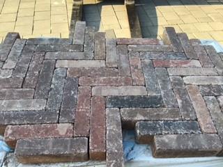 Getrommelde klinker Stonehedge Bont WF 20x5x6.4cm € 25,95/m2, Tuin en Terras, Tegels en Klinkers, Klinkers, Nieuw, 10 m² of meer