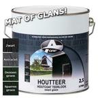 OAF Houtteer (Houtcoat Teerlook) Glans Antraciet 5 ltr, Doe-het-zelf en Verbouw, Verf, Beits en Lak, Verzenden, Nieuw