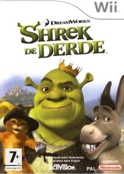 Shrek de Derde (Wii Games) (Nintendo Wii), Spelcomputers en Games, Games | Nintendo Wii, Zo goed als nieuw, Ophalen of Verzenden