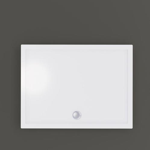 Douchebak BWS Dana Rechthoek Cast Marble 140x80 cm, Doe-het-zelf en Verbouw, Sanitair, Douche, Nieuw, Ophalen of Verzenden