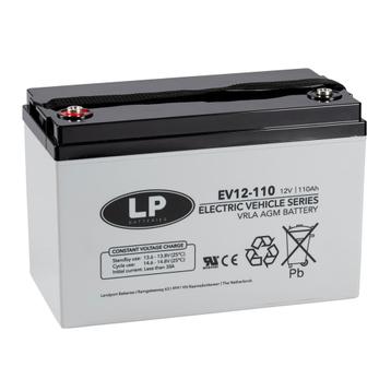 Landport (LP) AGM EV12-110 deep cycle accu 12 v 110 Ah VRLA beschikbaar voor biedingen