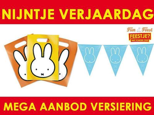 Nijntje feestartikelen - Mega aanbod Nijntje versiering, Hobby en Vrije tijd, Feestartikelen, Verjaardag, Versiering, Nieuw, Ophalen of Verzenden