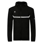 -19% Q1905  Q1905 Evergreen windbreaker jacket /wit  maat S, Verzenden, Nieuw, Zwart