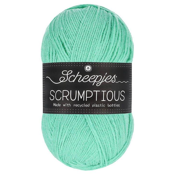 Scheepjes Scrumptious - 340 Mint Whoopie Pie - Gerecycled, Hobby en Vrije tijd, Breien en Haken, Ophalen of Verzenden