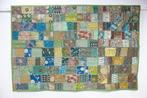 Patchwork wandtapijt - tafelkleed of wanddecoratie van, Antiek en Kunst, Antiek | Kleden en Textiel