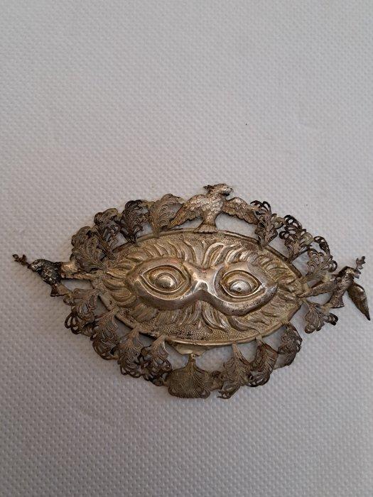 Antiek Votiefgeschenk - .925 zilver - 1910-1920, Antiek en Kunst, Antiek | Goud en Zilver