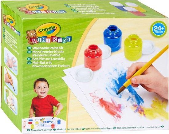 Crayola Mini Kids Uitwasbare Verfset, Hobby en Vrije tijd, Knutselen, Ophalen of Verzenden