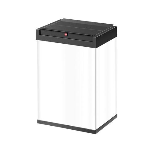 Hailo Big-Box Swing 35 - Wit/Zwart, Huis en Inrichting, Woonaccessoires | Prullenbakken, Nieuw, Verzenden