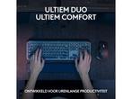 Logitech MX Keys S Combo - Draadloos Toetsenbord en Muis met, Verzenden, Zo goed als nieuw
