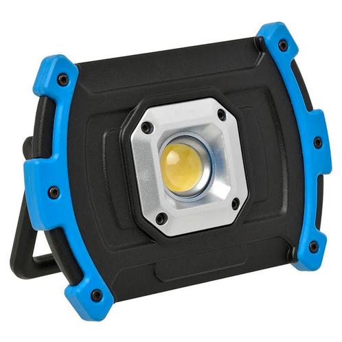 Nova Bouwlamp LED - 10W 4000K 1000lm - Oplaadbaar - Zwart, Doe-het-zelf en Verbouw, Bouwverlichting, Nieuw, Verzenden
