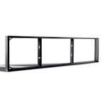 Zwart Opbouwframe voor Backlit led paneel 120 x 30CM, Huis en Inrichting, Lampen | Overige, Verzenden, Nieuw