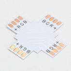 10mm 4-Pin X PCB Connector voor RGB SMD5050 5630 LED stri..., Verzenden, Nieuw