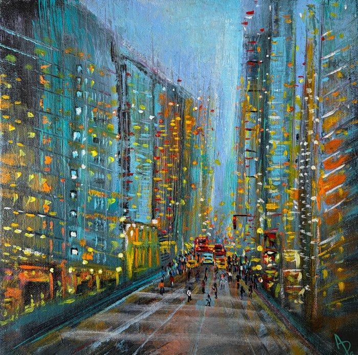 Amita Dand - New York, Antiek en Kunst, Kunst | Schilderijen | Modern
